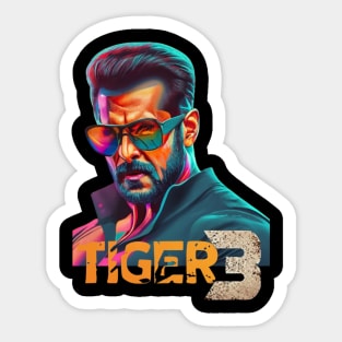 Salman Khan l Tiger 3 l Bollywood Movie Sticker